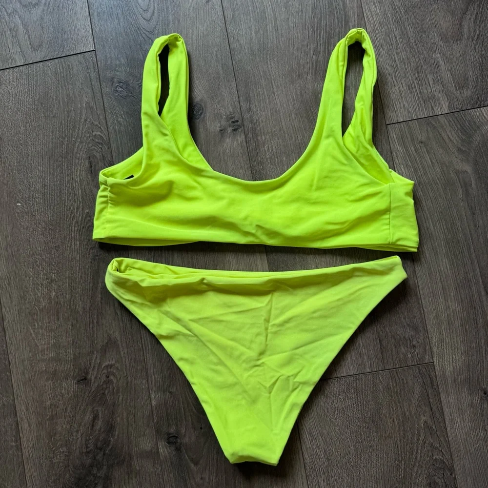 Blackbough Yellow Bikini Set Swimwear - Picture 3 of 4